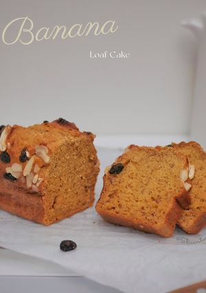 Foto resep Bolu Pisang / Banana Loaf Cake (No Mixer)