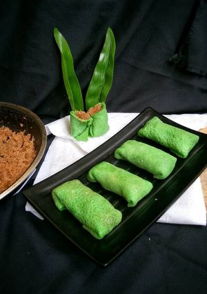 Foto resep Dadar gulung isi kelapa
