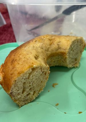 Una foto de Budín de banana sin TACC en airfryer