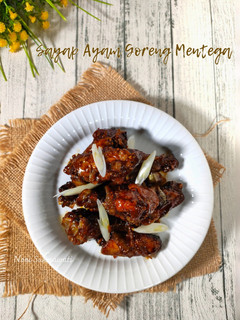 Foto resep Sayap Ayam Goreng Mentega