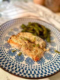 Foto principal de Salmón gratinado a las finas hierbas