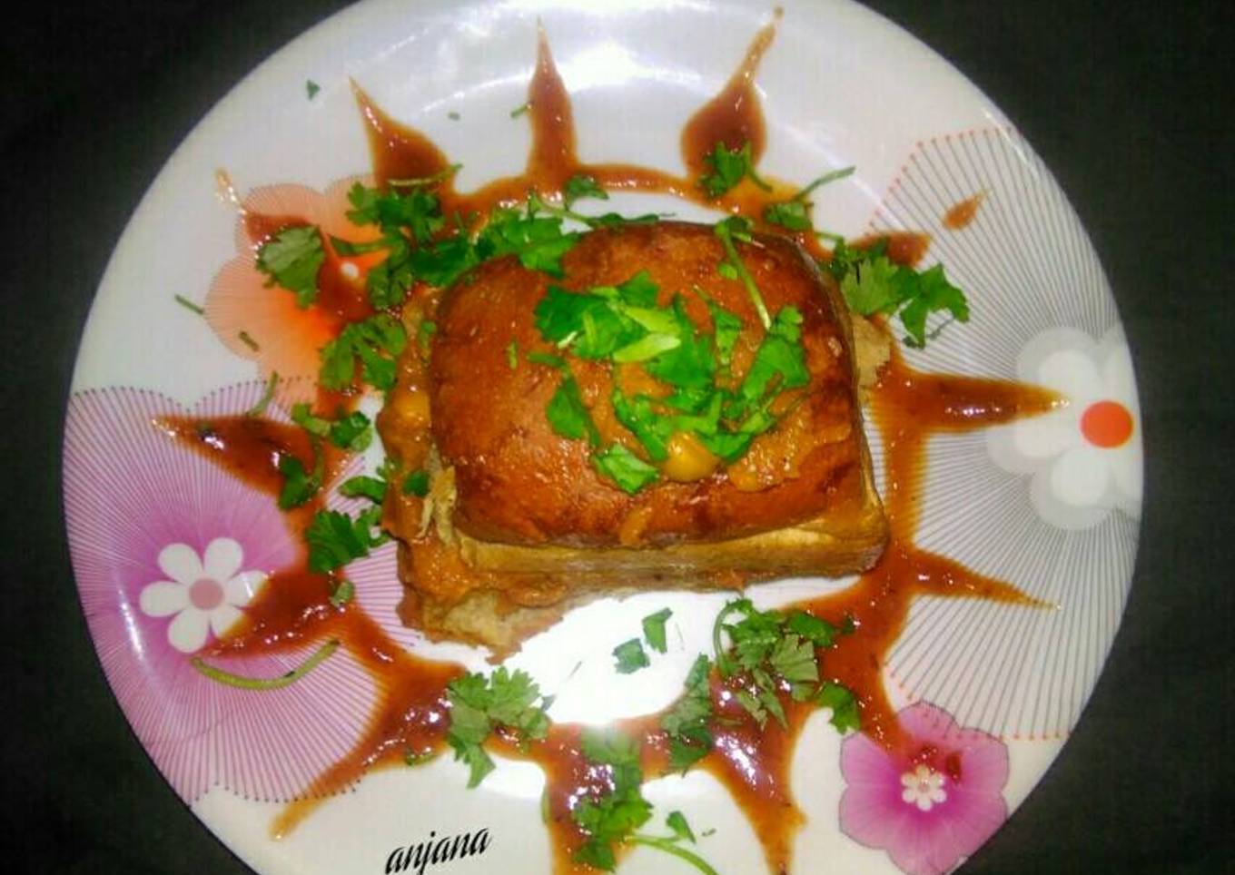 Pav Bhaji Sandwich