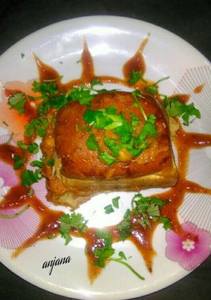A picture of Pav Bhaji Sandwich.