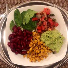 A picture of Meatless Mexican Monday’s.
