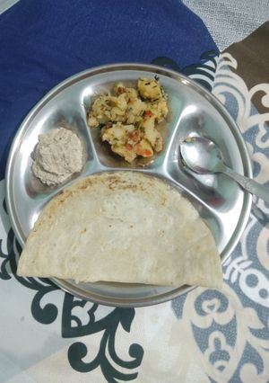व्रत का डोसा (vrat ka dosa recipe in Hindi) रेसिपी मुख्य फोटो