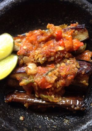 Foto resep Sambel terong