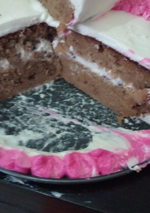 A picture of Vanilla cake.