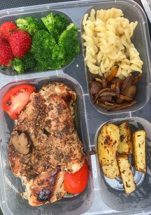 Foto resep Italian Herbs Grilled Chicken