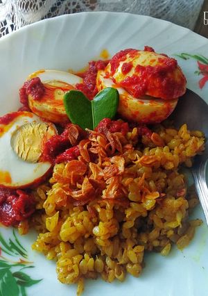 Foto resep Nasi Kuning Banjar Keto