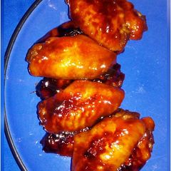 A picture of Chicken Wings with Maple Syrup.
