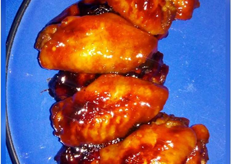 Recipe of Quick Chicken Wings with Maple Syrup