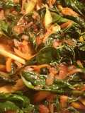 Saute Greens w/ Mango