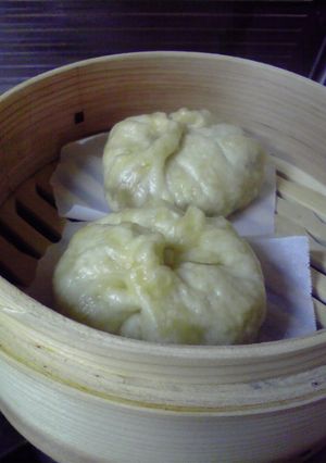 A picture of Vegetable Filling for Manju for Vegetarians.