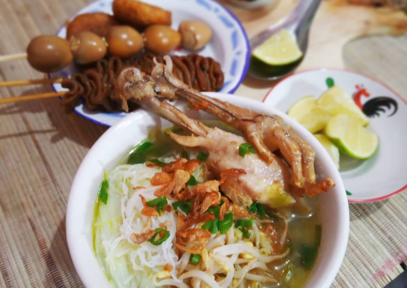 Soto ayam bening rempah