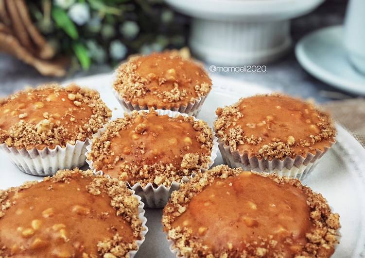 Mini Bitesize Biscoff Cheesecake (versi mamaell)