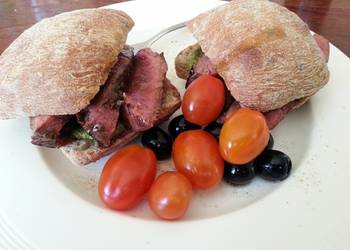 Easy Make Recipe Beef Pesto Sandwich Practical Delicious Easy Make Recipe Beef Pesto Sandwich Practical Delicious