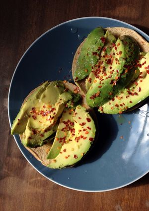 A picture of Avo Toast.