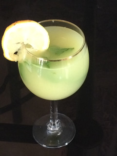 A picture of Ginger Roots Juice With Pineapple, Lemon And Mint.