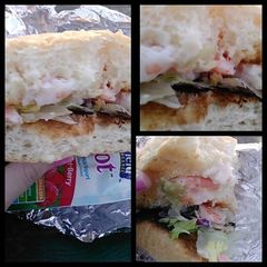 A picture of Sour Shrimp Sammies.