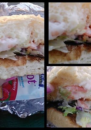 A picture of Sour Shrimp Sammies.