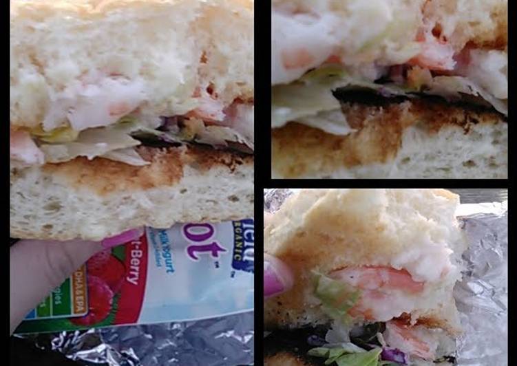 Recipe of Quick Sour Shrimp Sammies