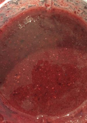 A picture of Very berry-nana smoothie.