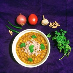 A picture of Bengali Ghugni.