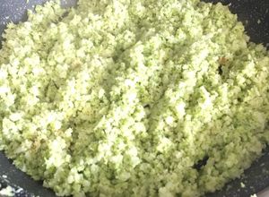 Una foto de Arroz Salteado de Brócoli-Coliflor