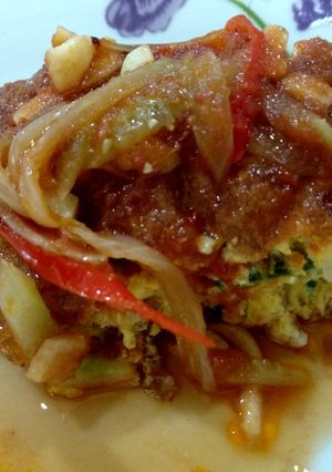 Foto resep Telur Saus Asam Manis keto