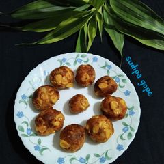 A picture of Corn Cheese Balls.