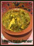 Methi Malai Paneer