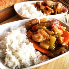 A picture of Sweet & Sour Pork.