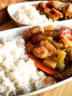 A picture of Sweet & Sour Pork.