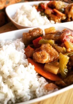A picture of Sweet & Sour Pork.