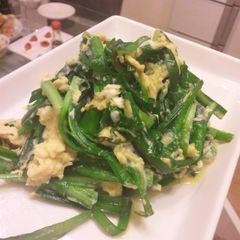 A picture of Easy 5 Minute Chive and Egg Stir-fry.