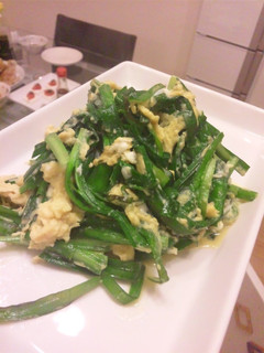 A picture of Easy 5 Minute Chive and Egg Stir-fry.