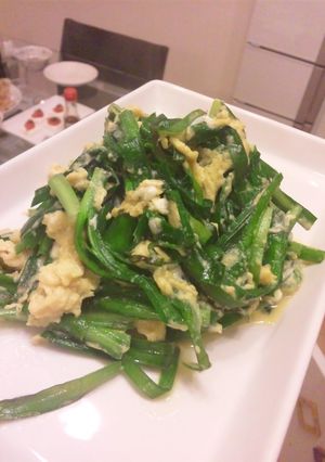 A picture of Easy 5 Minute Chive and Egg Stir-fry.
