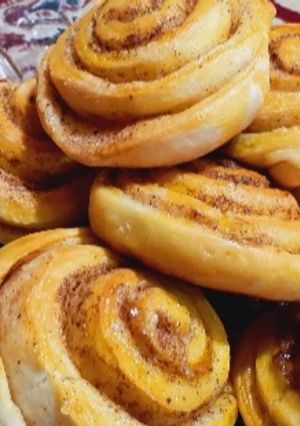 عکسی از دستور رول دارچینـی