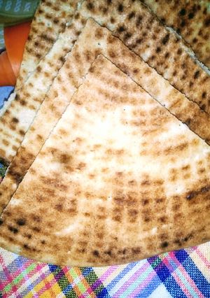 صورة لوصفة كسرة رخسيس بمقادير مضبوطة