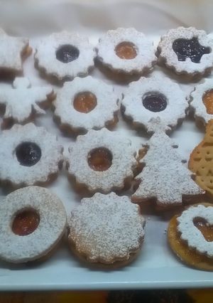 Mogyorós linzer recept fotója