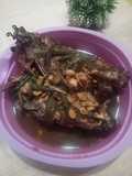 Kepala Manyung Masak Tauco Lombok Ijo