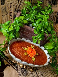 عکسی از دستور مربای مخلوط ۱ (به، سیب، هویج) 🌸
