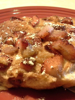 A picture of Creme Brulee Texas Toast.