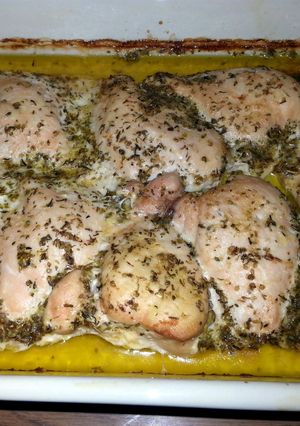 A picture of Chicken Oregano.