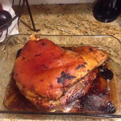 Puerto Rican Roast Pork Shoulder A picture of Puerto Rican Roast Pork Shoulder.