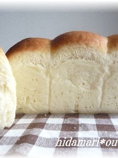 A picture of Simple Fluffy Mini Bread Loaves Using a Pound Cake Pan.
