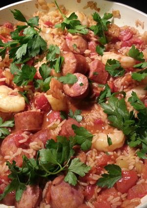 A picture of Kicked up Jambalaya..