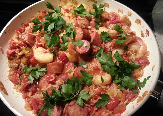 Kicked up Jambalaya.