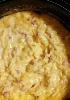 A picture of Creamy hash browns (slow cooker).