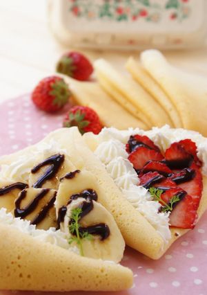 A picture of Self-made Crepe.